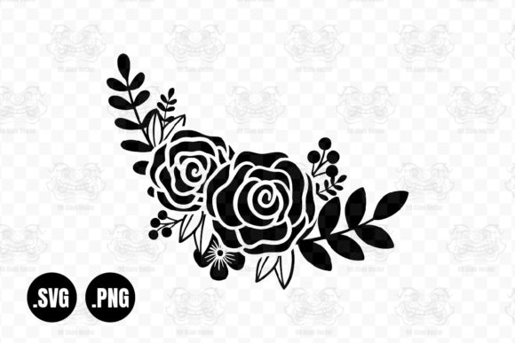 Download FLOWERS Roses Bouquets Svg, Floral Svg - Premium Resources