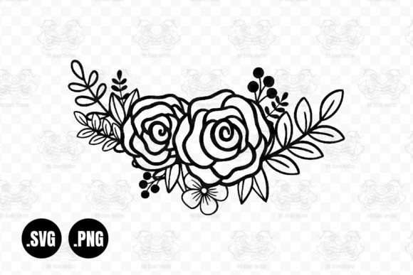 Download FLOWERS Roses Bouquets Svg, Floral Svg - Premium Resources